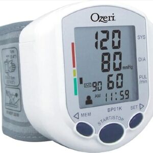 Ozeri BP01K CardioTech Pro Series Digital Blood Pressure Monitor with Heart Heal